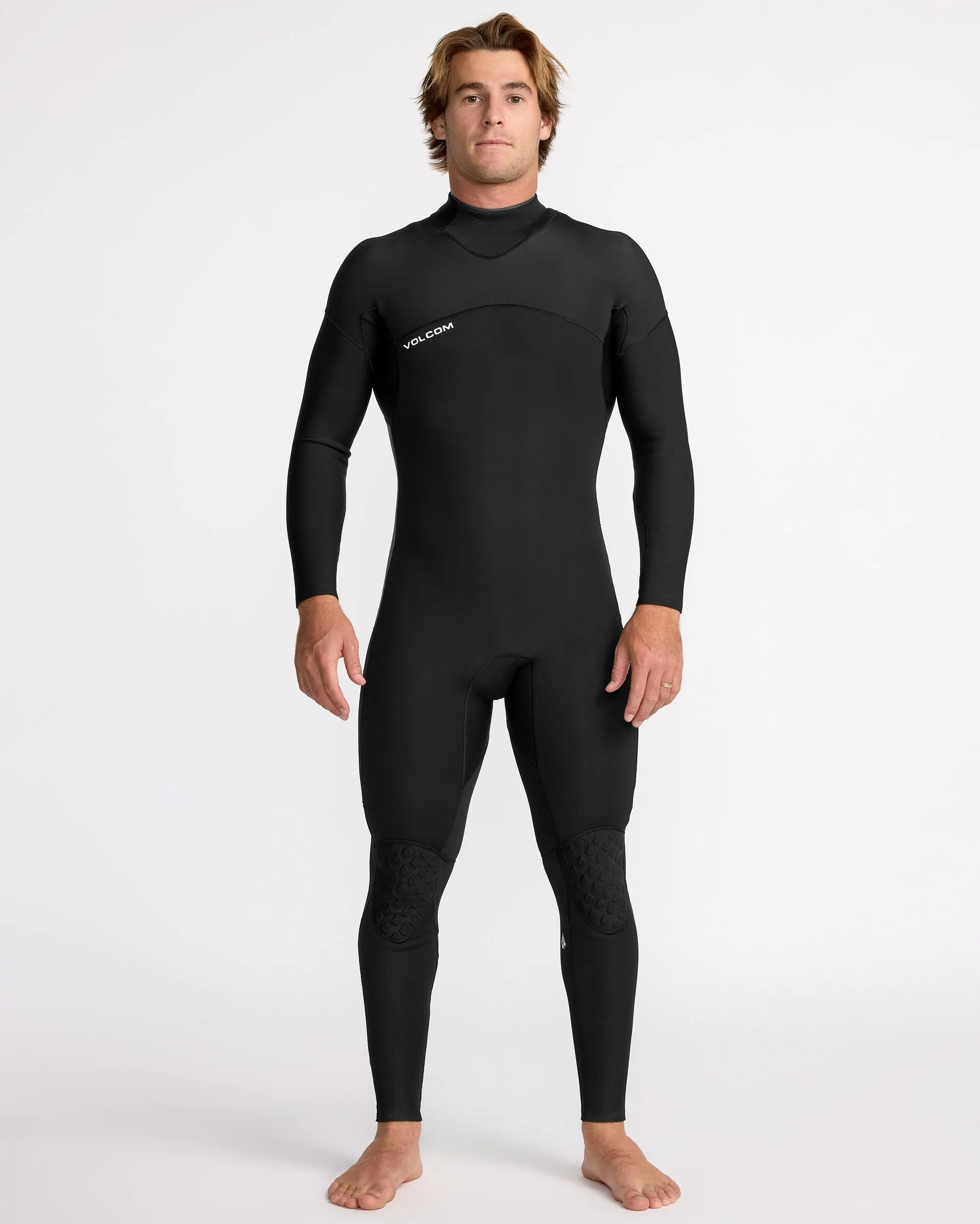 Modulator 3/2Mm Long Sleeve Back Zip Full Wetsuit - BLACK