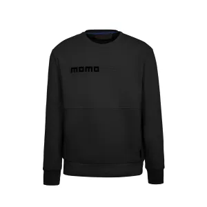 MOMODESIGN Felpa girocollo nero VIERGE