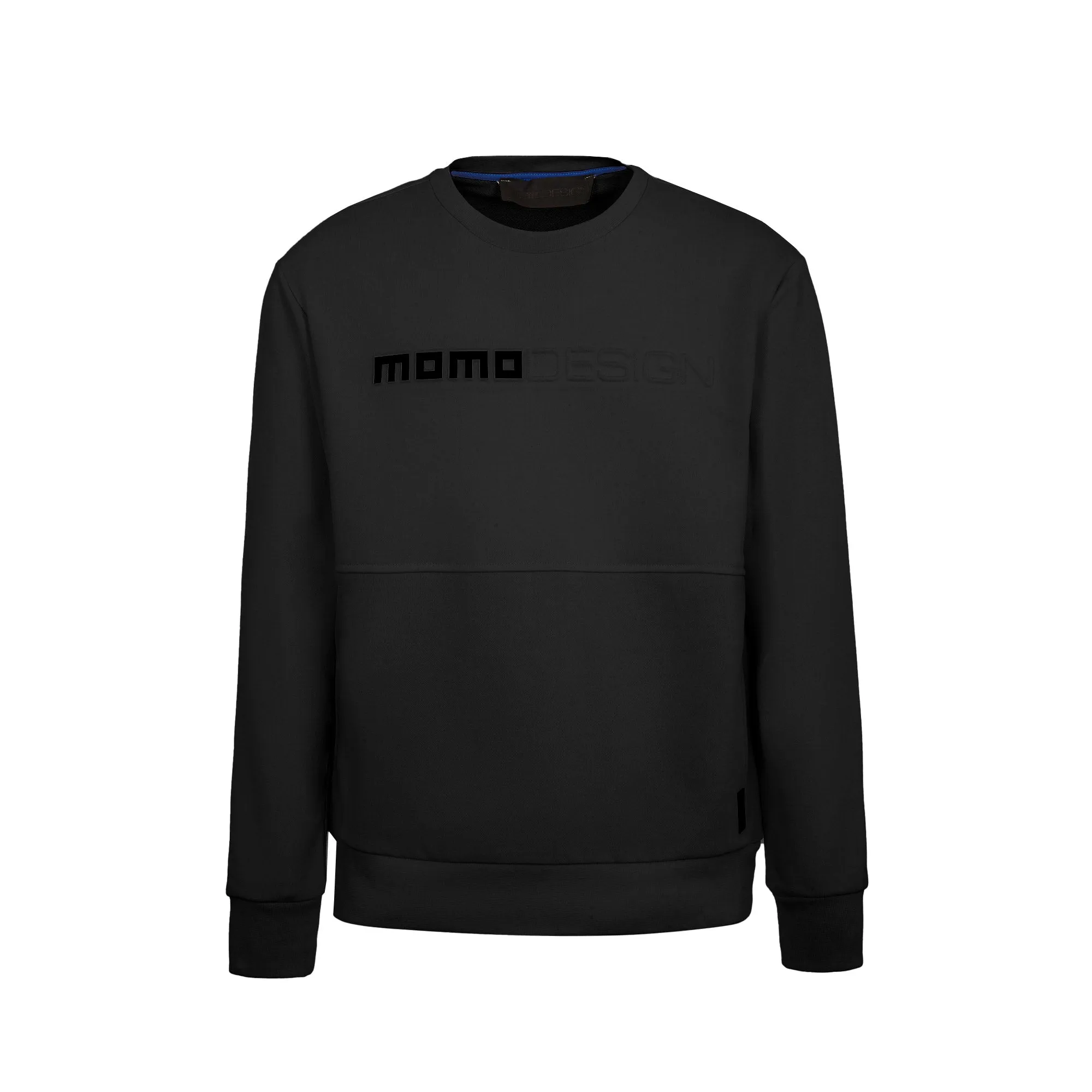 MOMODESIGN Felpa girocollo nero VIERGE