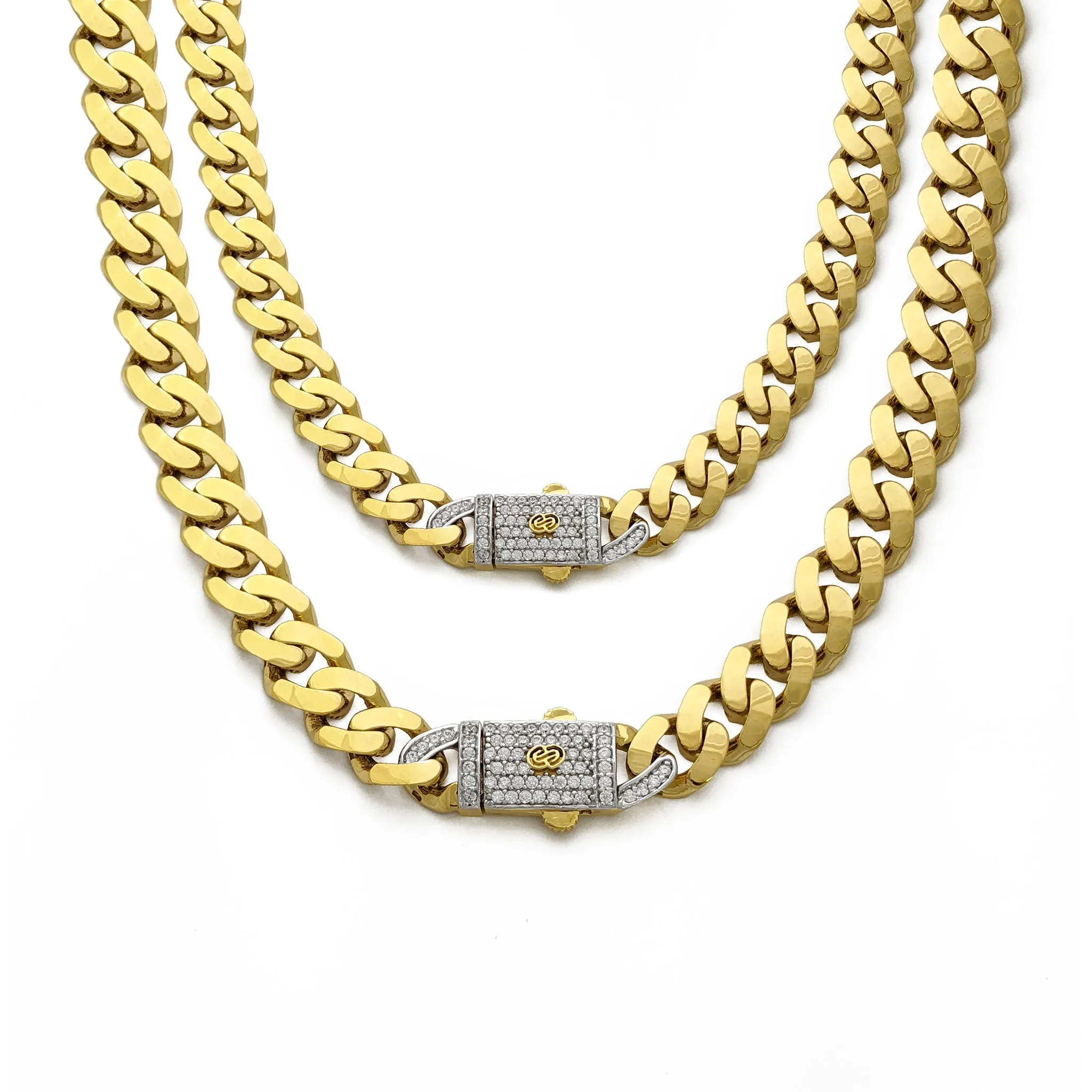 Monaco Lightweight Cuban Chain (14K)