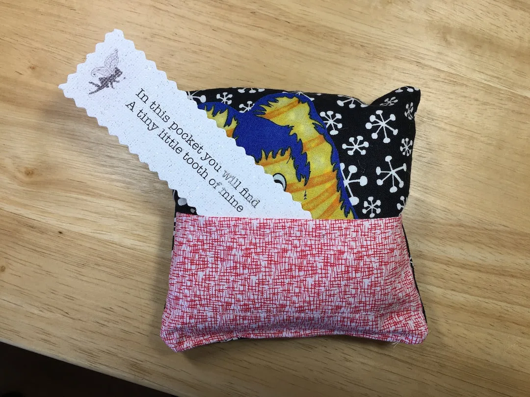Monster Tooth Fairy Pillow