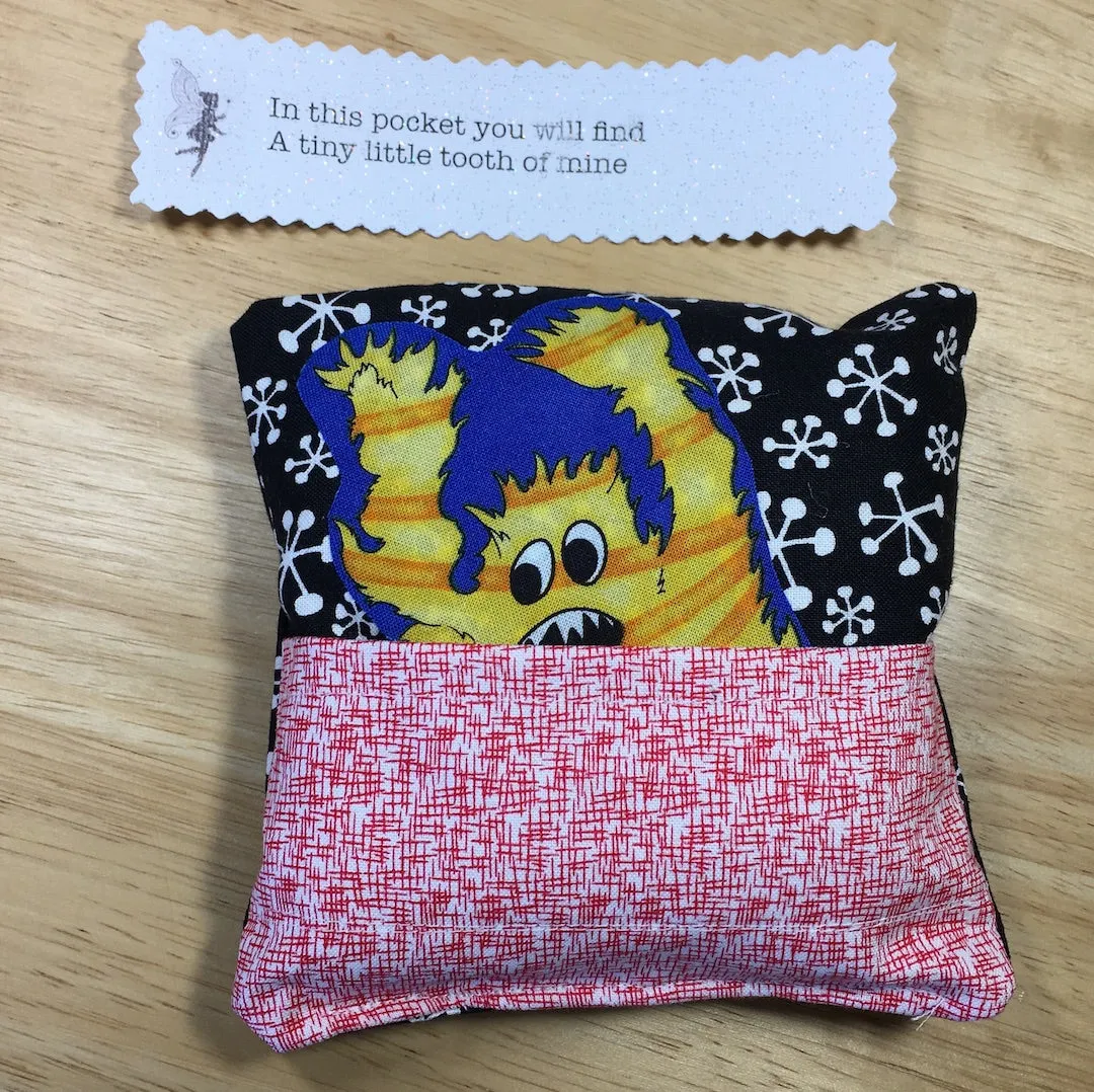 Monster Tooth Fairy Pillow