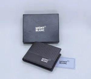 Mont Blancs Leather Heavy Quality Wallet For Man