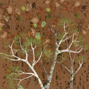 Mossy Wood Heat Transfer Vinyl Sheet