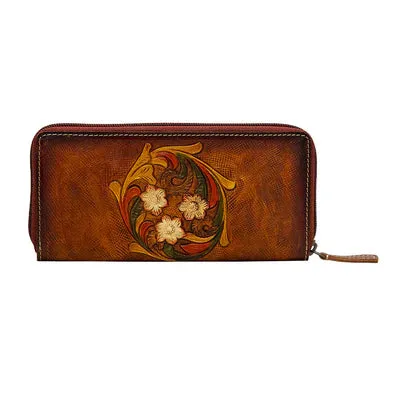 Myra Floral Circular Wallet