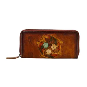 Myra Floral Circular Wallet