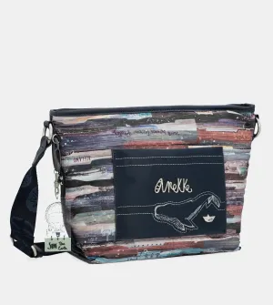 Nature Ocean large crossbody bag