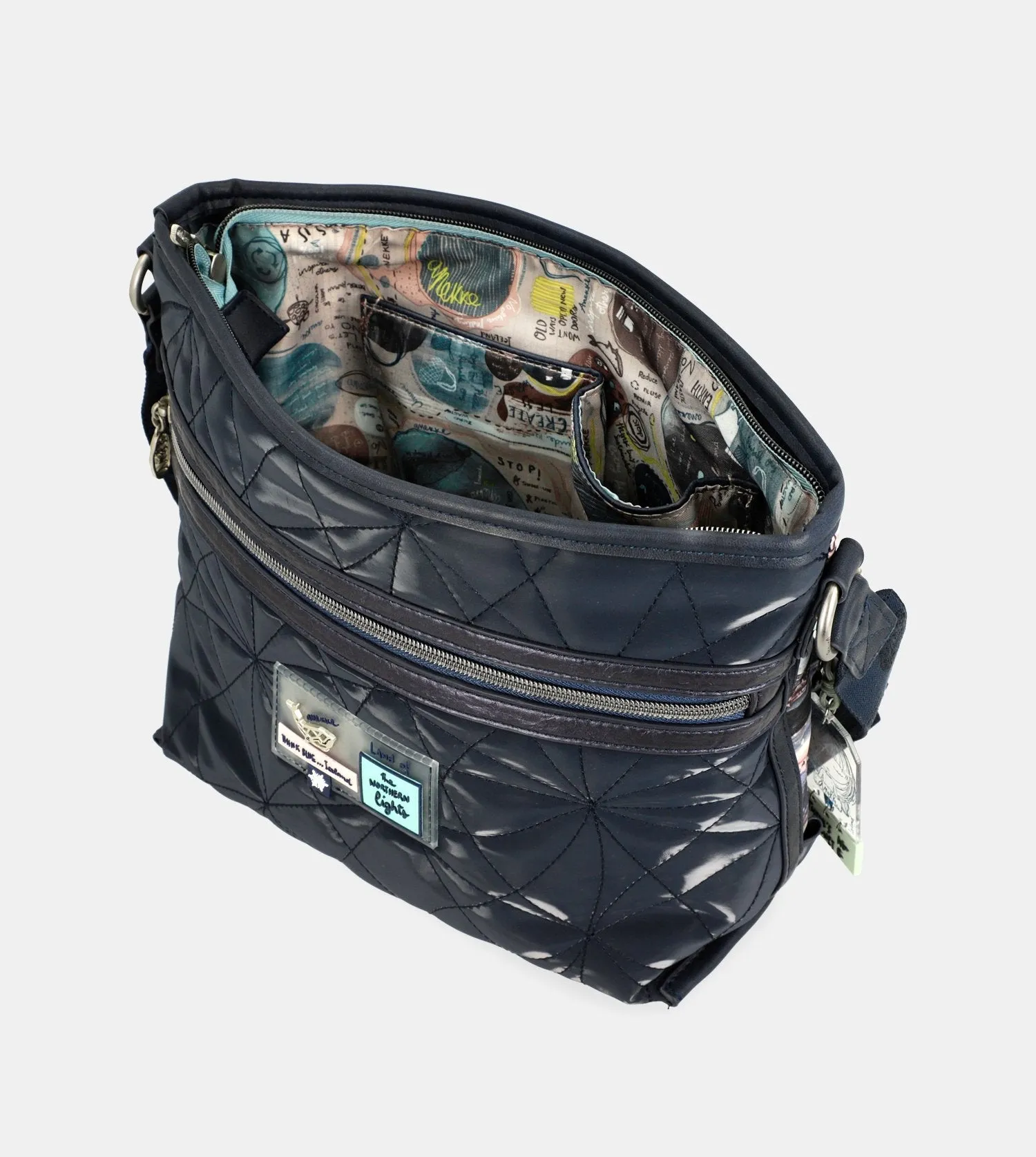 Nature Ocean large crossbody bag