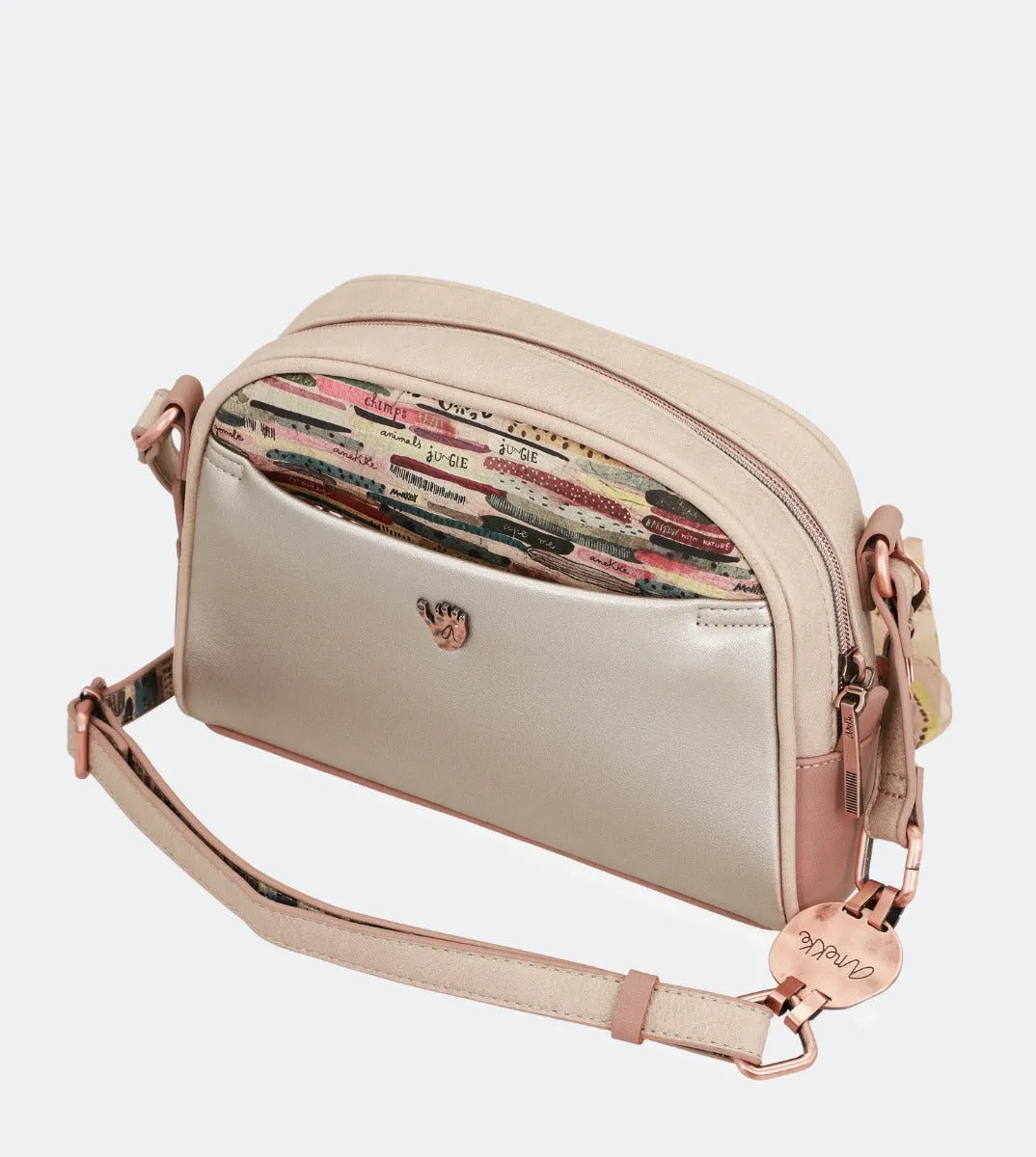 Nature vinyl crossbody bag
