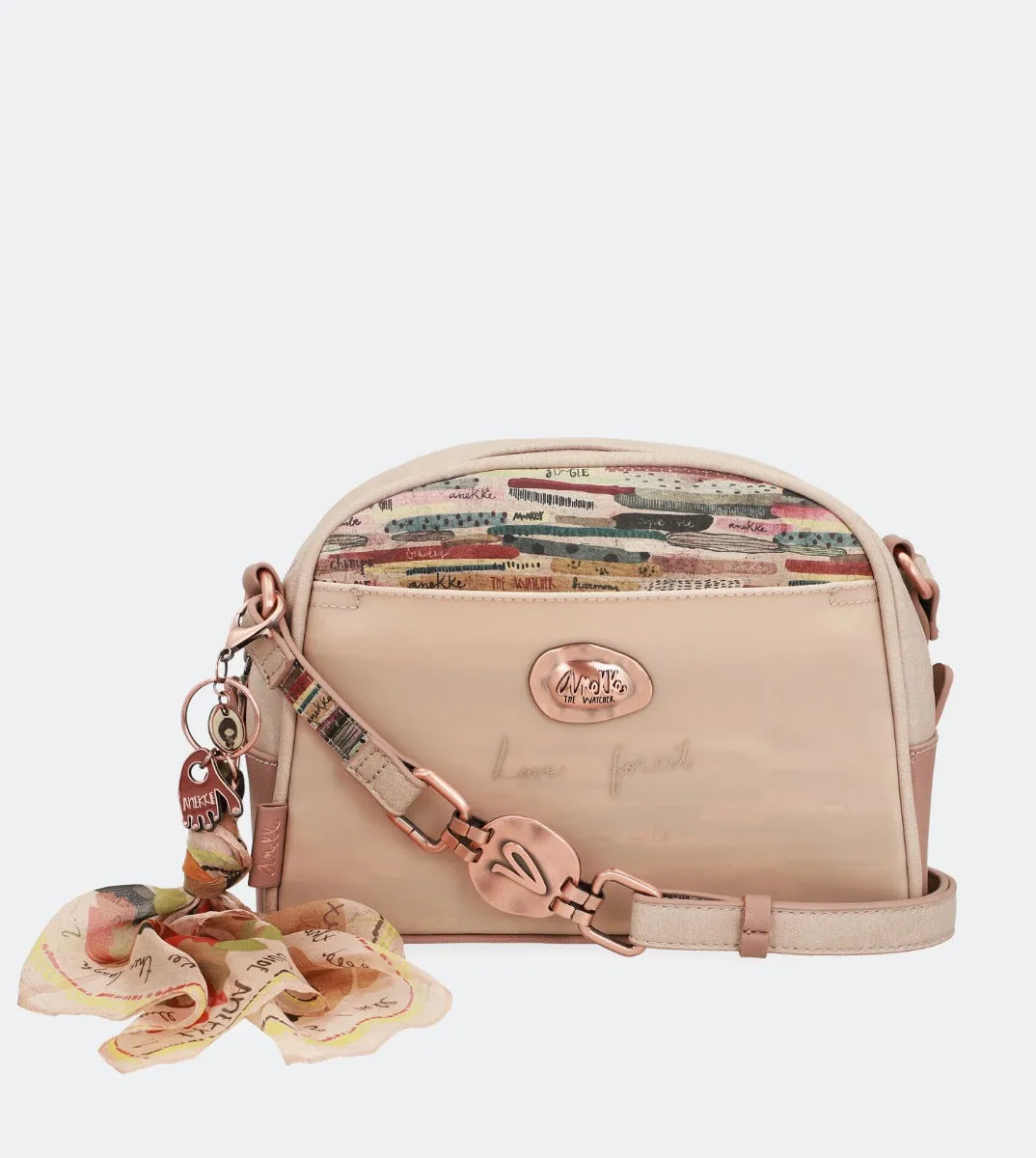 Nature vinyl crossbody bag