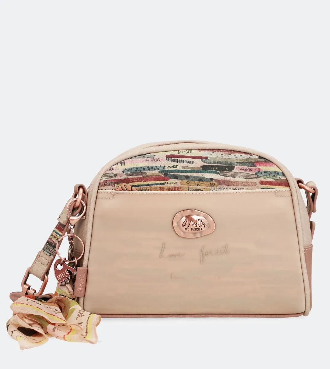 Nature vinyl crossbody bag
