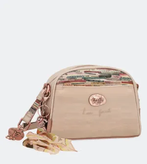 Nature vinyl crossbody bag