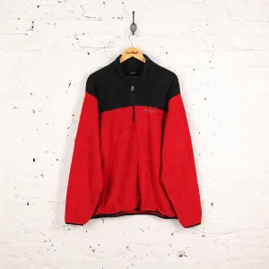 Nautica Competition 1/4 Zip Fleece - Red - XL
