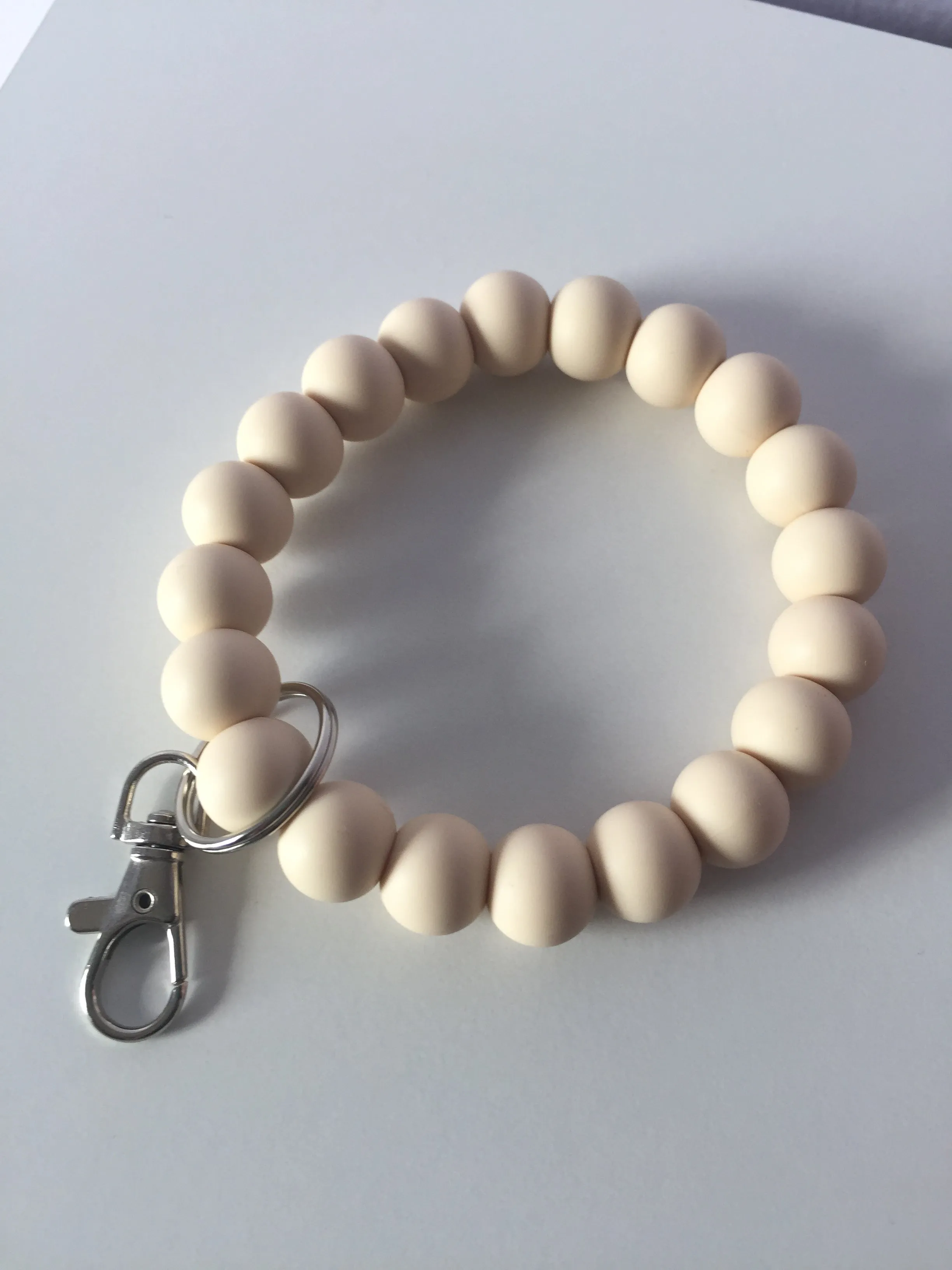 “Neutrals” Wristlet Keychain
