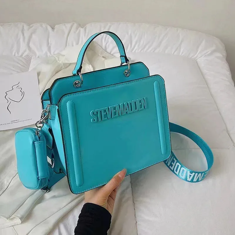 New Fashion Tote Handbags Female Famous Brand Designer Shoulder Bags Purse And Handbags Bucket Pu Leather Women Luxury Handbags