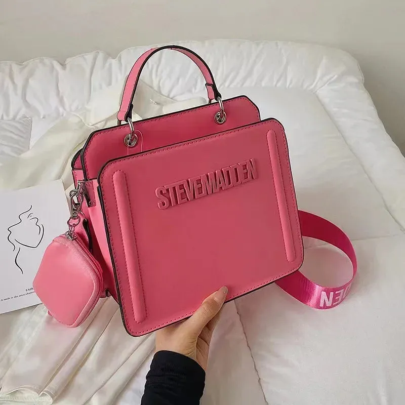 New Fashion Tote Handbags Female Famous Brand Designer Shoulder Bags Purse And Handbags Bucket Pu Leather Women Luxury Handbags