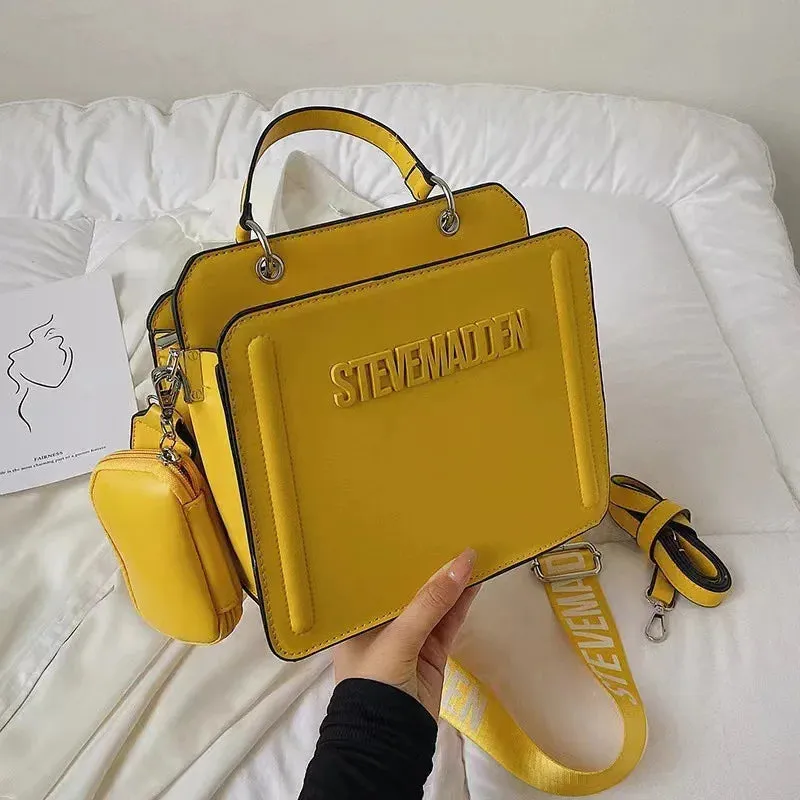New Fashion Tote Handbags Female Famous Brand Designer Shoulder Bags Purse And Handbags Bucket Pu Leather Women Luxury Handbags
