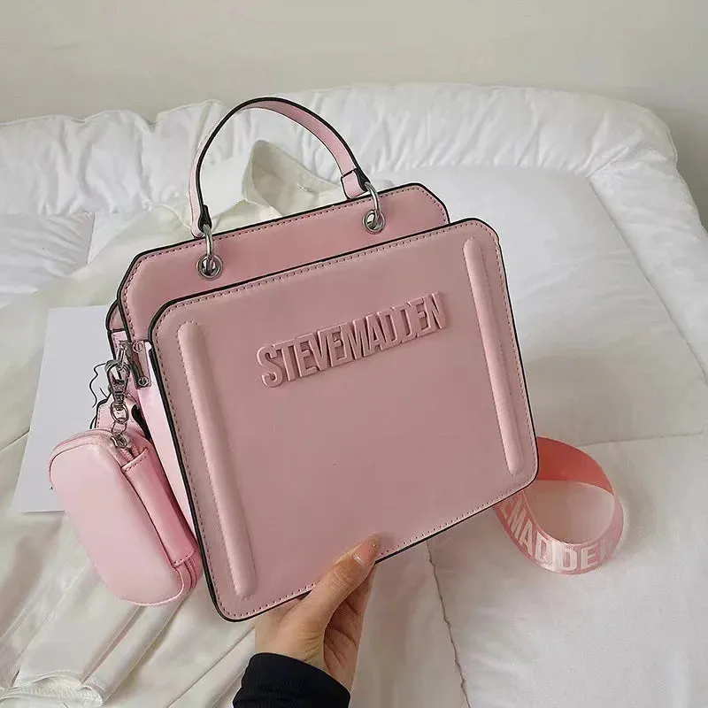 New Fashion Tote Handbags Female Famous Brand Designer Shoulder Bags Purse And Handbags Bucket Pu Leather Women Luxury Handbags