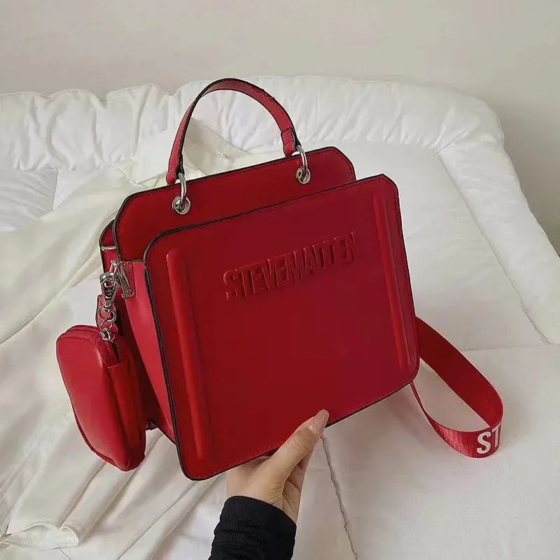 New Fashion Tote Handbags Female Famous Brand Designer Shoulder Bags Purse And Handbags Bucket Pu Leather Women Luxury Handbags