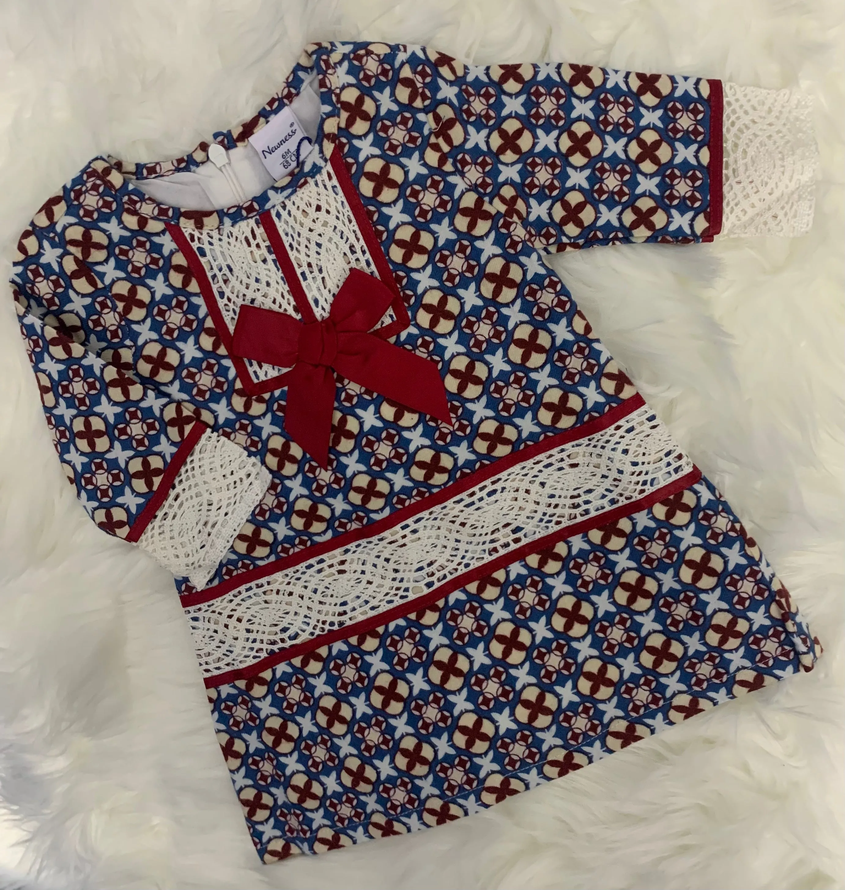 Newness Red Bow Dress