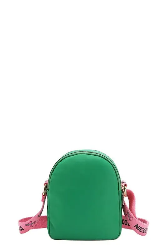 Nicole Lee USA Color Patch Crossbody Bag