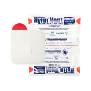 North American Rescue HyFin HyFin Vent Chest Seal Twin Pack