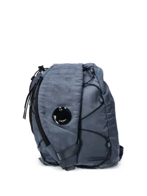 Nylon crossbody rucksack