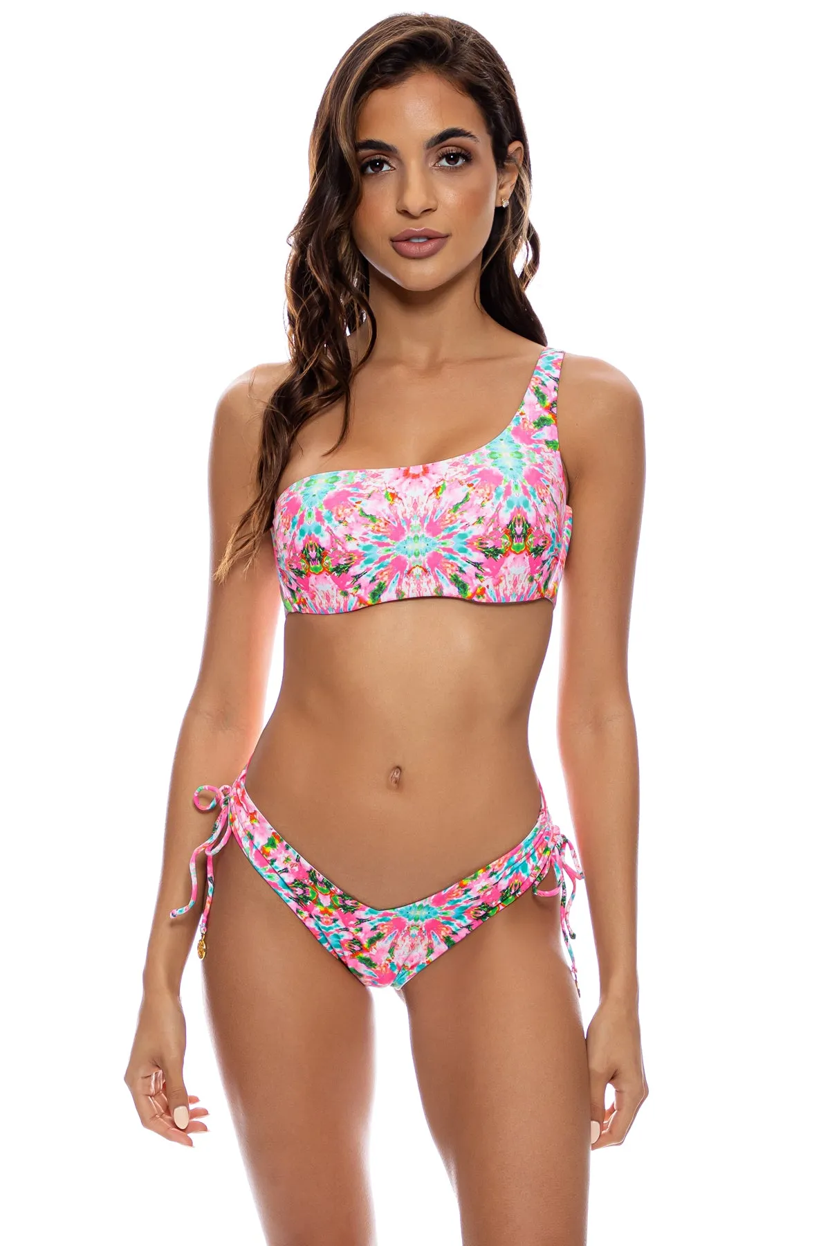 OCEAN DRIVE EUPHORIA - One Shoulder Lace Back Top