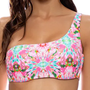 OCEAN DRIVE EUPHORIA - One Shoulder Lace Back Top