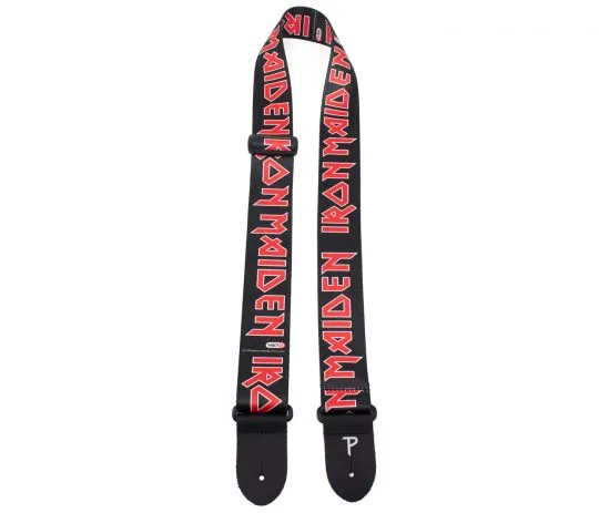 Official Iron Maiden Logo Polyester Guitar Strap