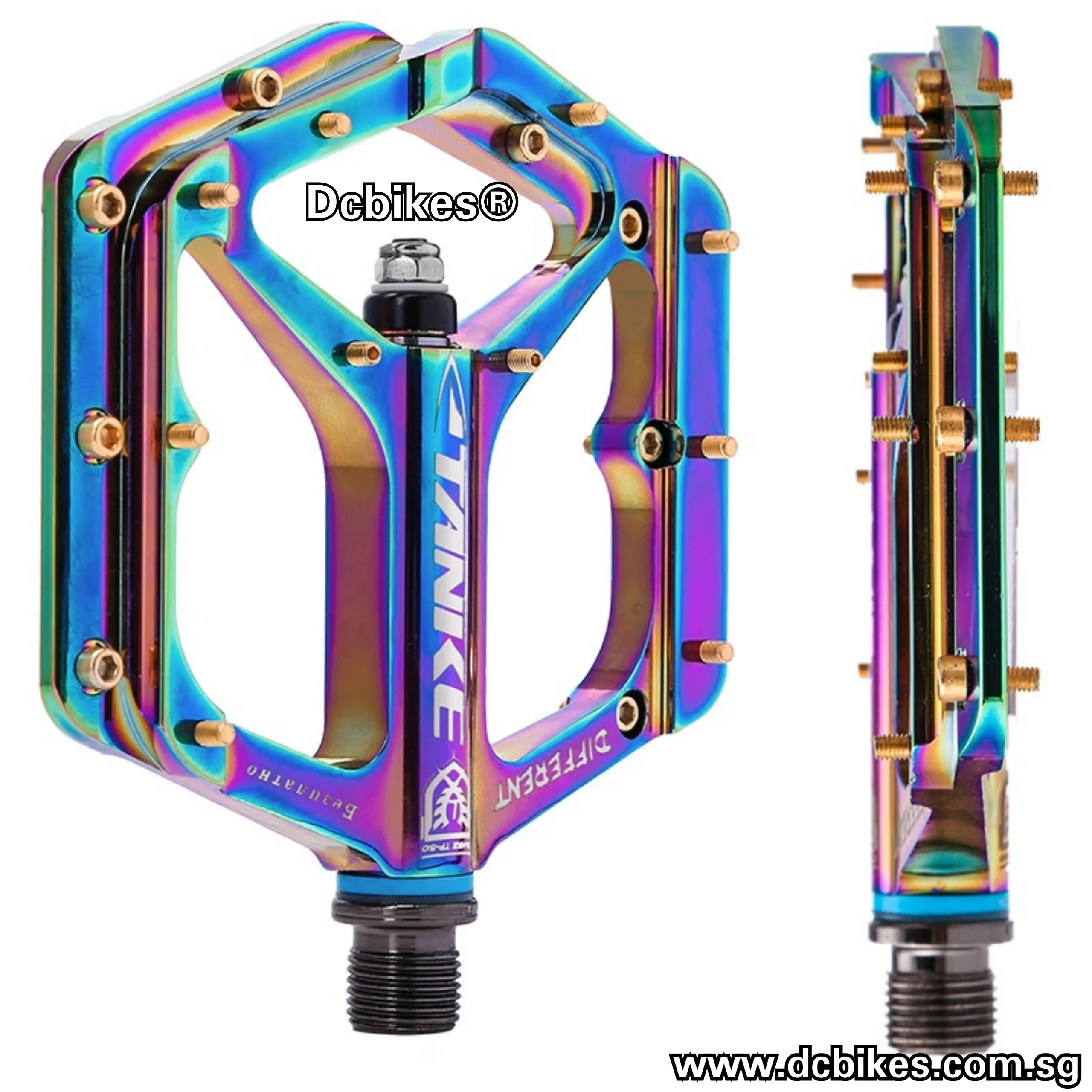 Oil Slick TP-50 Aluminium MTB Lightweight Pedals