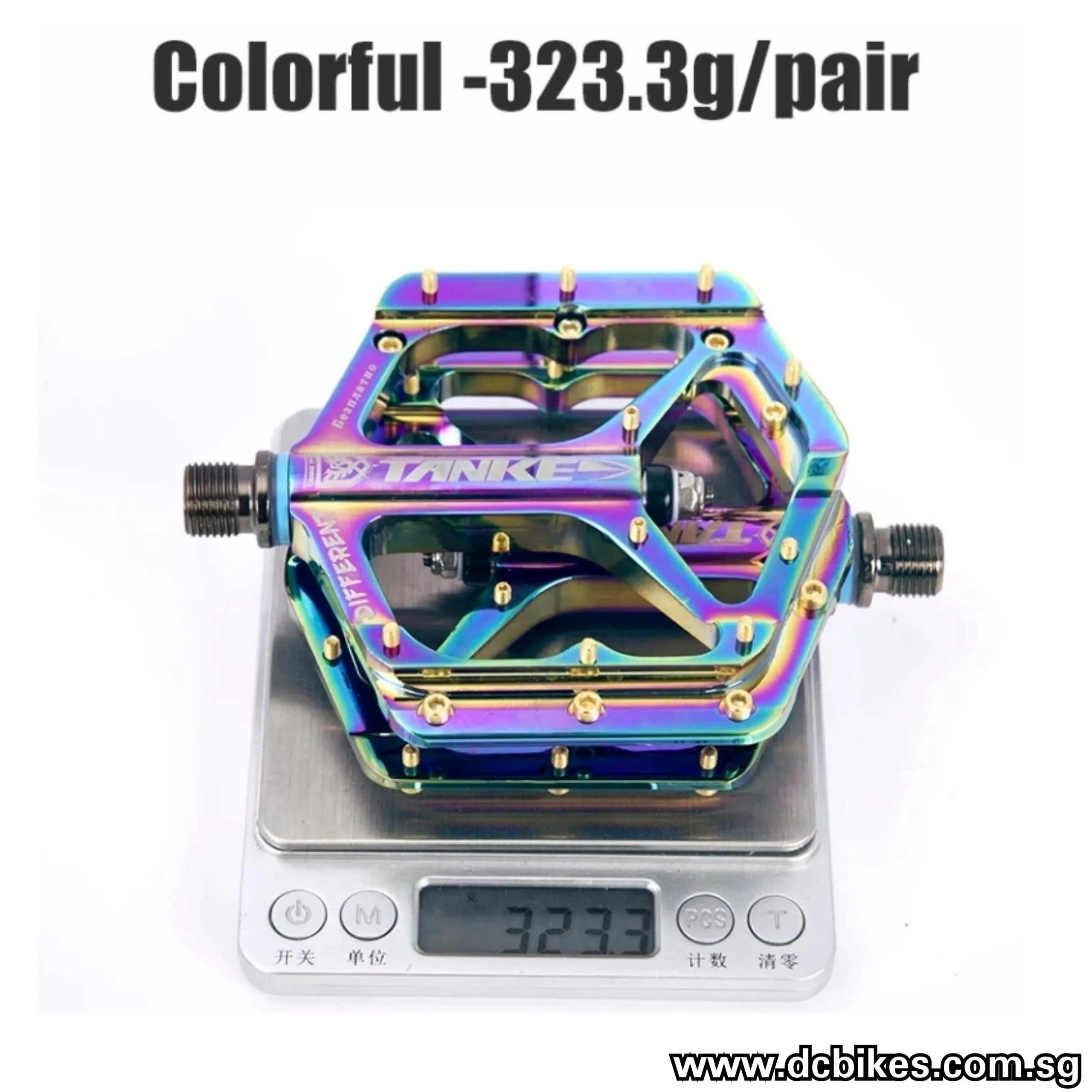 Oil Slick TP-50 Aluminium MTB Lightweight Pedals