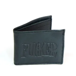 Oil Tanned Slim Billfold- Fucker