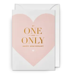 One and Only Happy Anniversary
