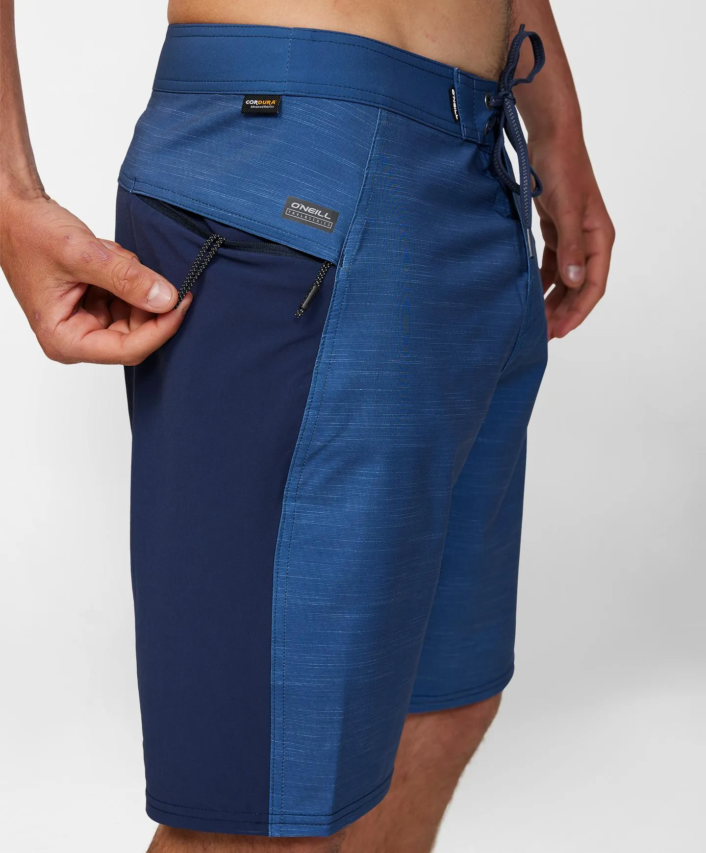 O'Neill Hyperfreak Tech Trvlr Enduro 20" Boardshort - Indigo