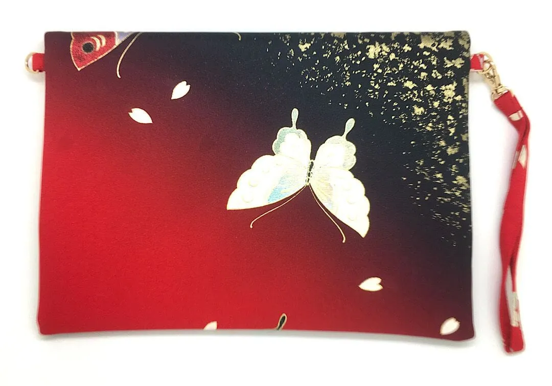 Ookii Kuukou Large Folding Wristlet Clutch 5461A
