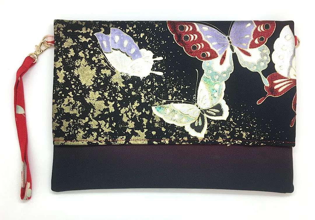 Ookii Kuukou Large Folding Wristlet Clutch 5461A