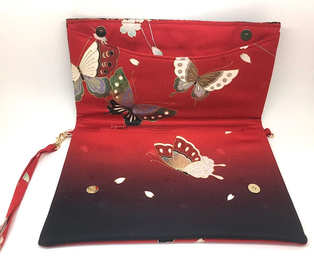 Ookii Kuukou Large Folding Wristlet Clutch 5461A