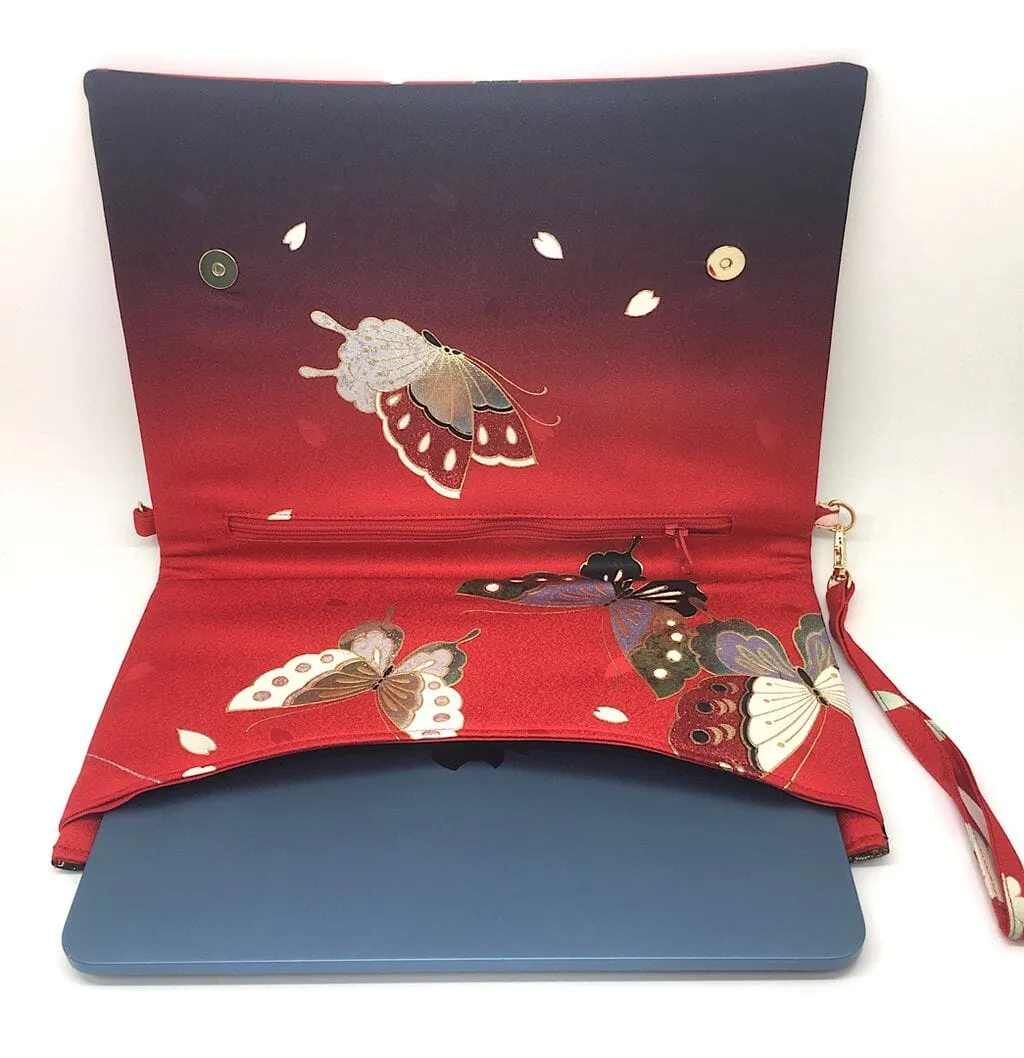 Ookii Kuukou Large Folding Wristlet Clutch 5461A