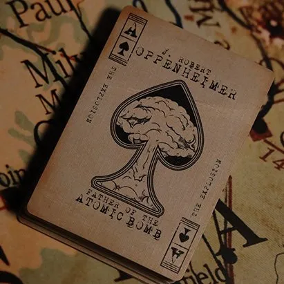 Oppenheimer Playing Cards by Room One