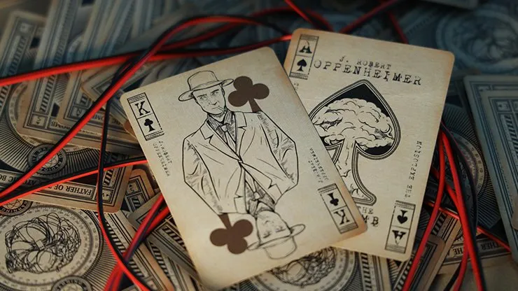 Oppenheimer Playing Cards by Room One