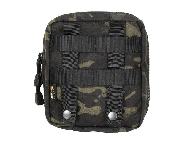 Organizer-Tasche mit Molle System - Multicam Black