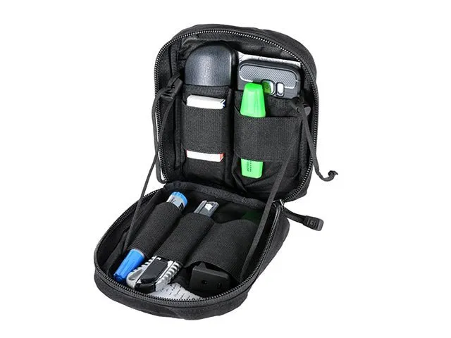 Organizer-Tasche mit Molle System - Multicam Black