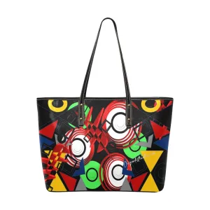 Origen Destination Elec Women's Rivet-strap Large Tote Bag