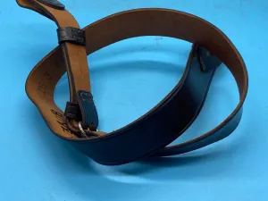 Original British Army Officer's Sam Browne Leather Shoulder Strap - Marked 37"