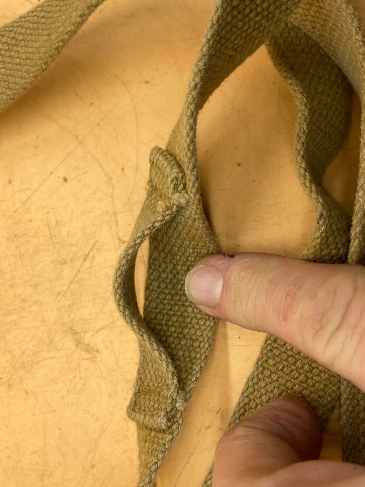 Original WW2 British Army 1937 Pattern NORMAL Size Shoulder Strap.