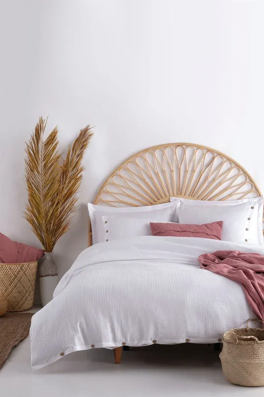Paradiso Embossed Duvet Cover Set - DOUBLE SIZE
