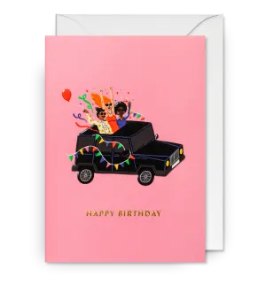 Party Car Graphic Birthday