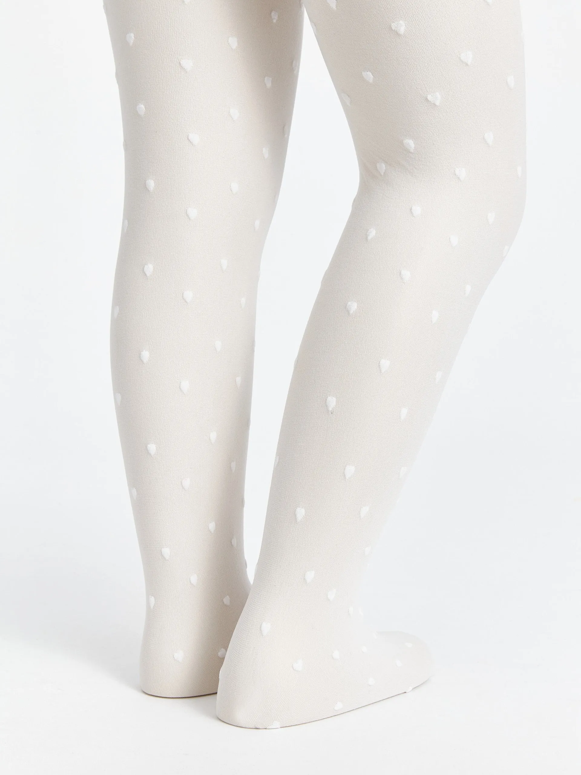 Patterned Girls Thin Pantyhose