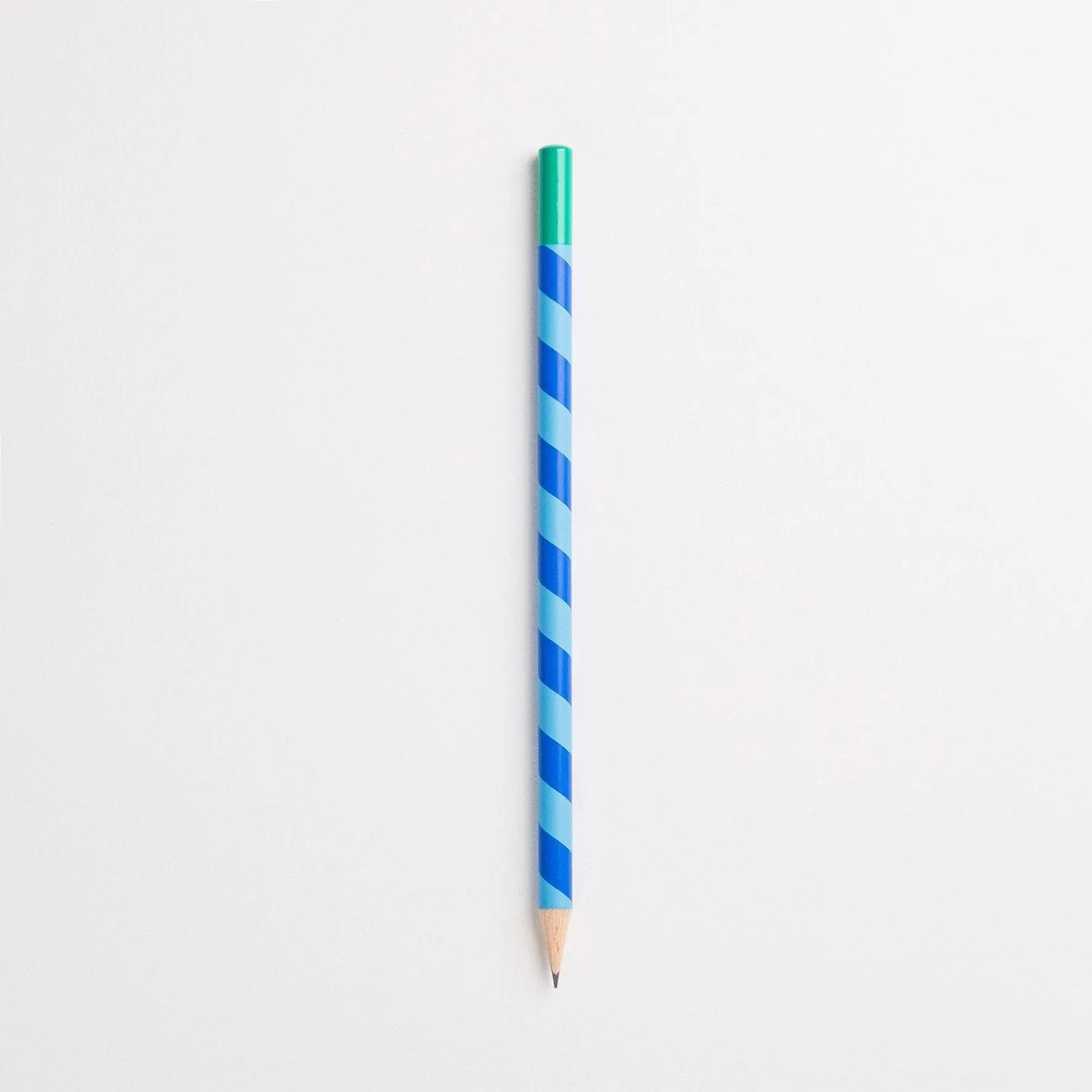 Patterned graphite pencil - LIGHT BLUE